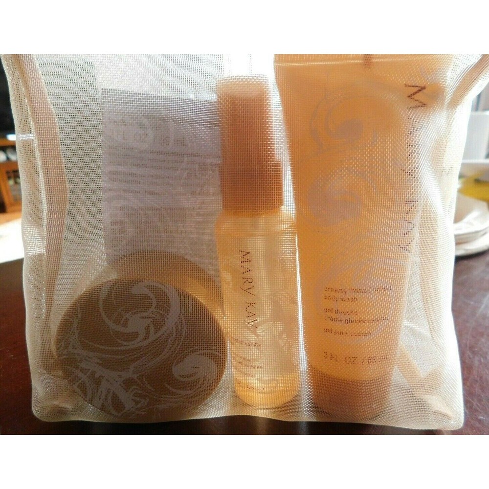 MARY KAY CREAMY FROSTED VANILLA BODY BUTTER W/ SHEA BUTTER WASH MIST GIFT SET - Picture 5 of 5